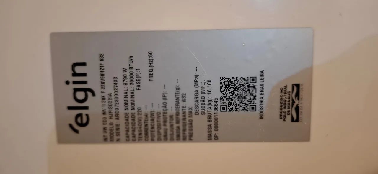 Ar condicionado ELGIN 30.000 BTUs - Foto 4
