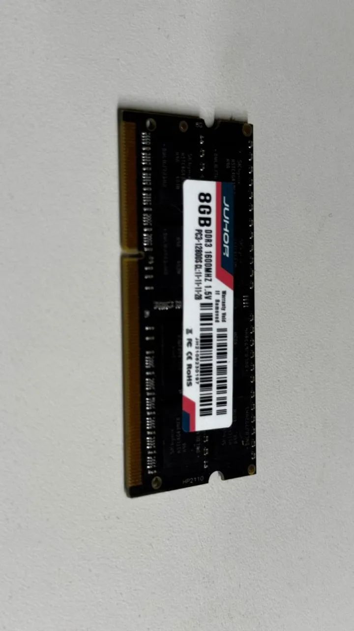 Memoria ram notebook Juhor ddr3 8gb 1600mhz  - Foto 2