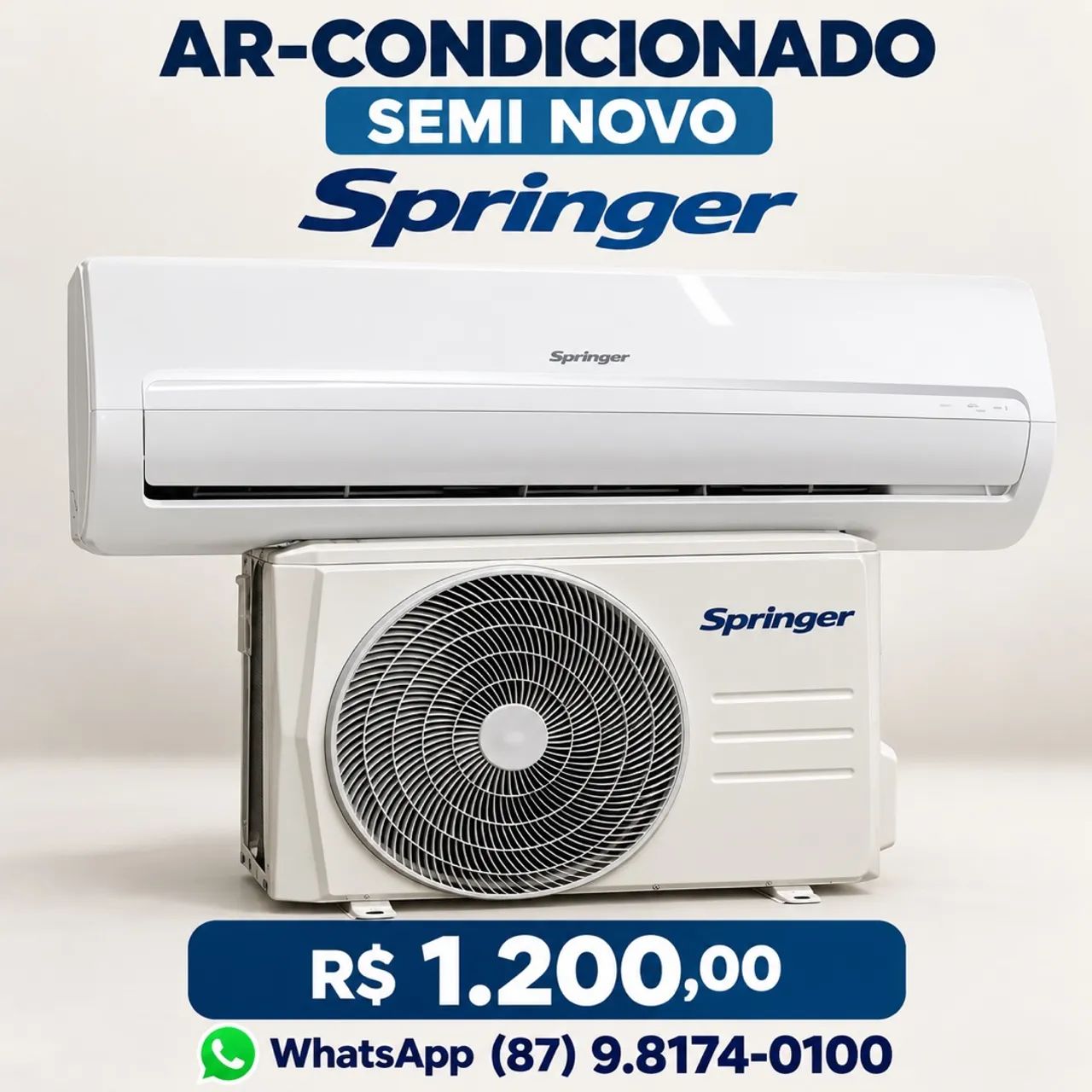 Ar condicionado Split 9 mil Btus 