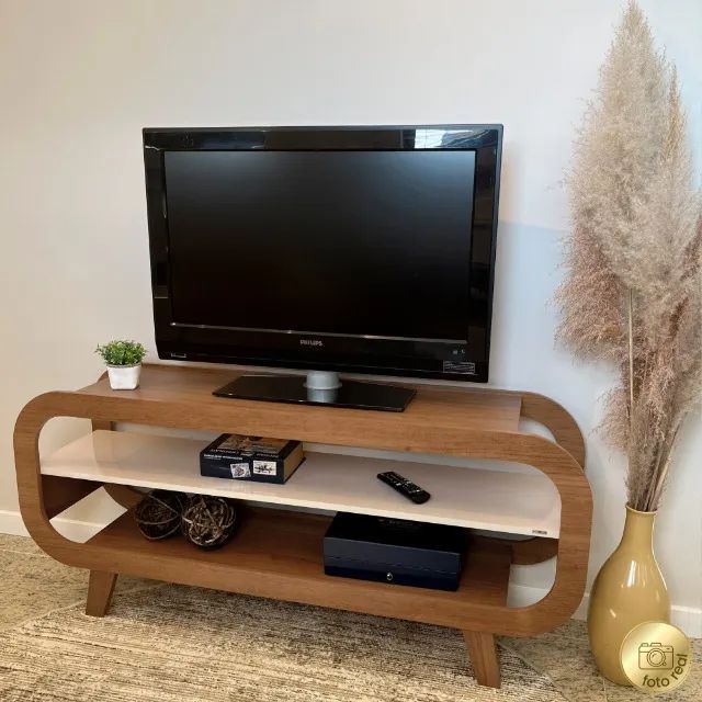 Rack LUXO Tv até 50 polegadas NOVO Cinamomo PROMOÇÃO