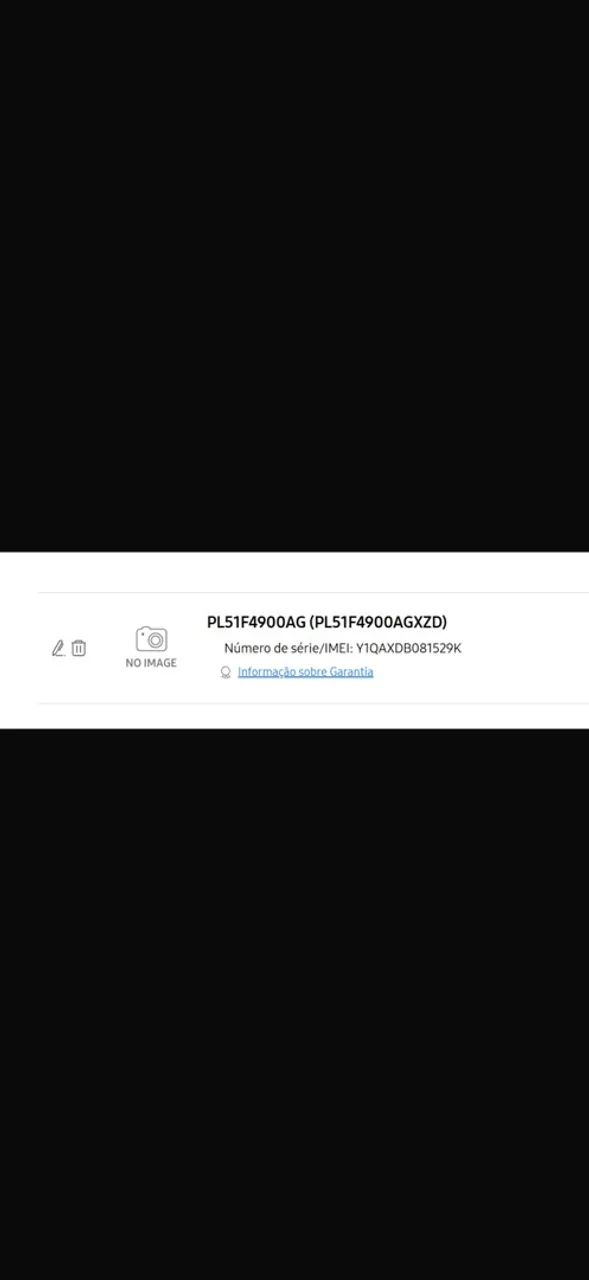 TV Samsung Plasma 51 polegadas com defeito - Foto 3