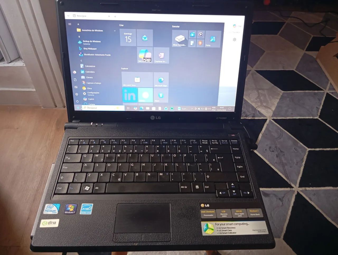 Notebook LG 4 GB SSD 120 - Foto 2