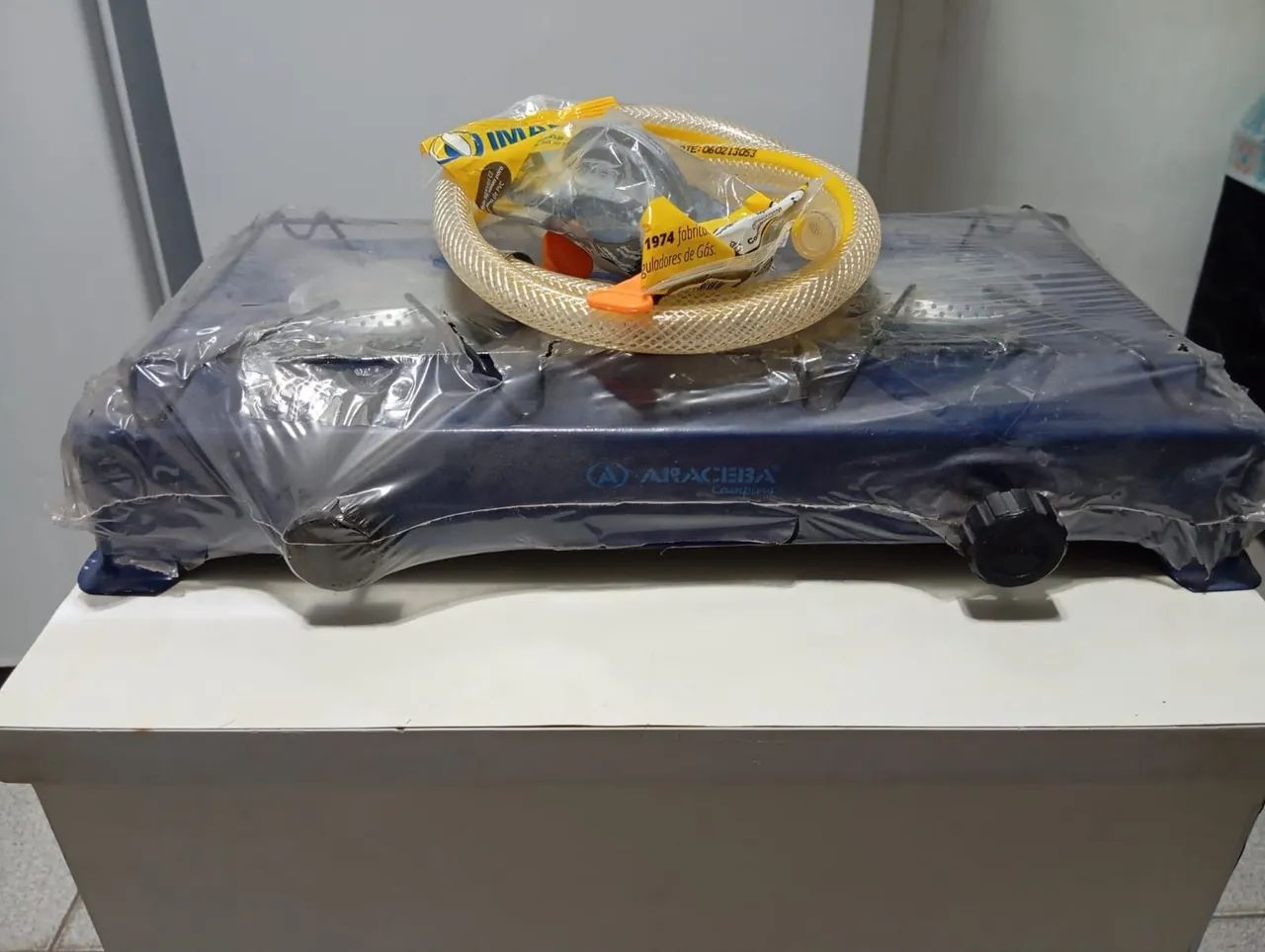 Fogão e kit de gas 