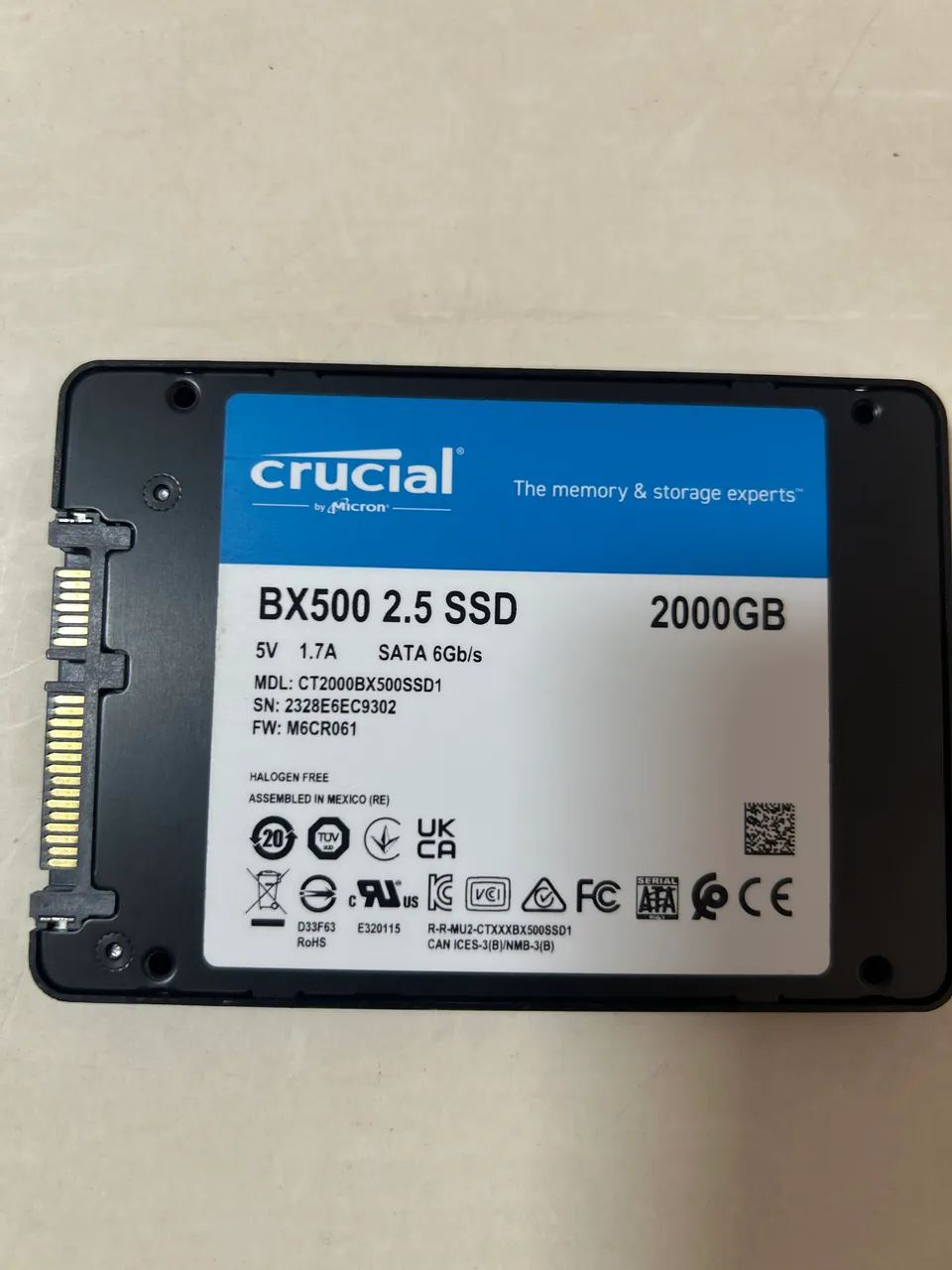 SSD 2 TB - Crucial - Foto 2