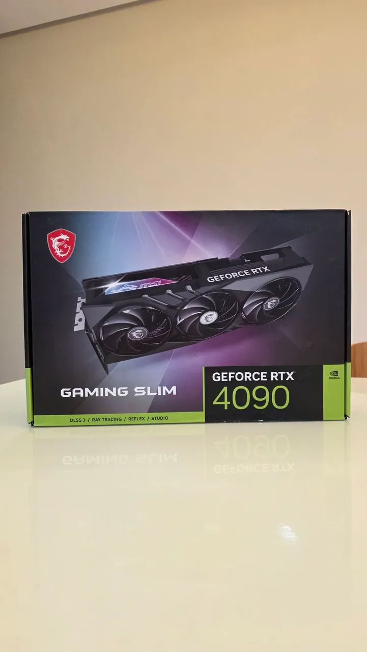 RTX 4090 MSI GAMING X SLIM 24GB/ AINDA NA GARANTIA 