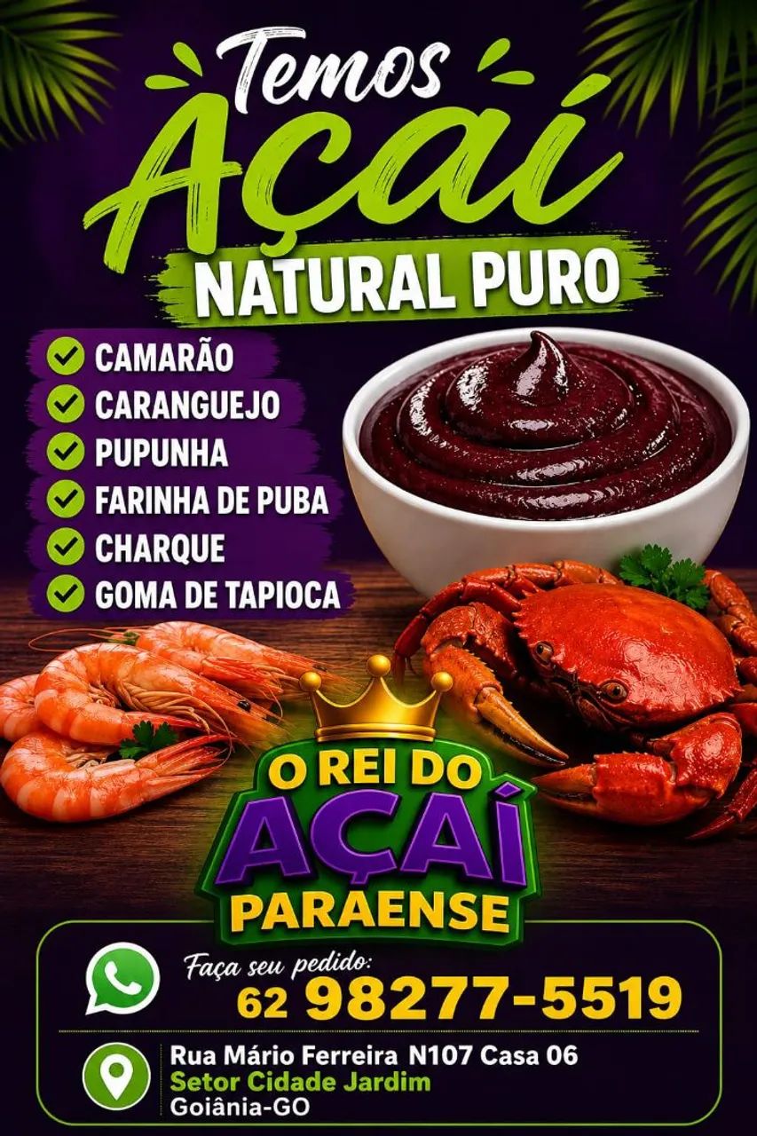 O Rei do açaí PARAENSE  - Foto 3