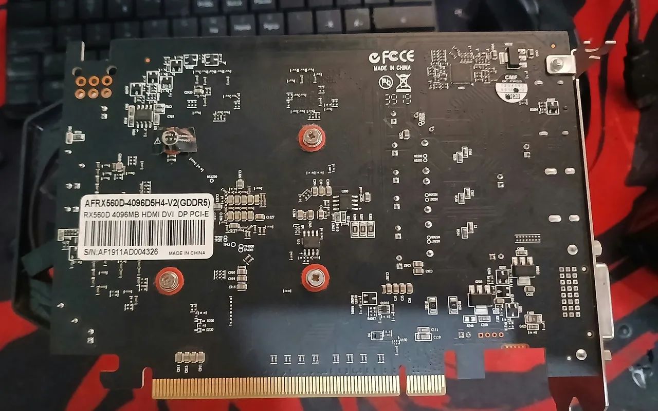 Placa de Vídeo AFOX RX 560 4GB - Foto 3
