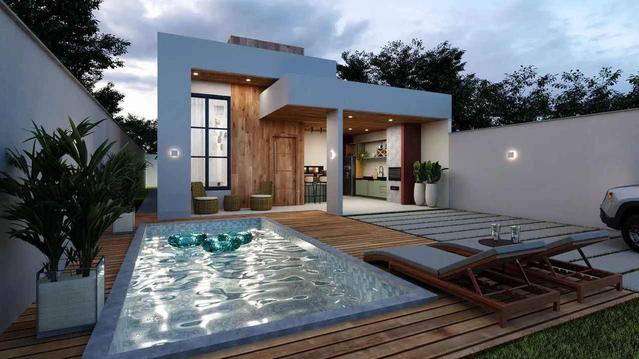 Casa com Varanda Gourmet  Araçagy, São Luís