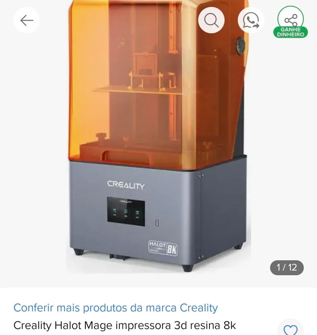Creality Halot Mage 8K - Foto 2