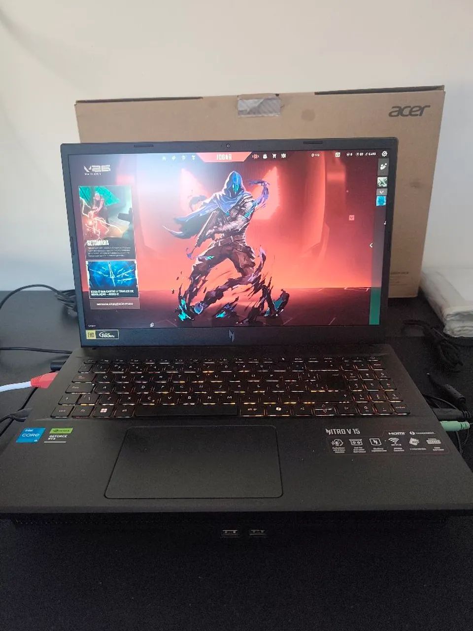 Notebook Acer Nitro V15 ANV15-52-51E4 ? Usado