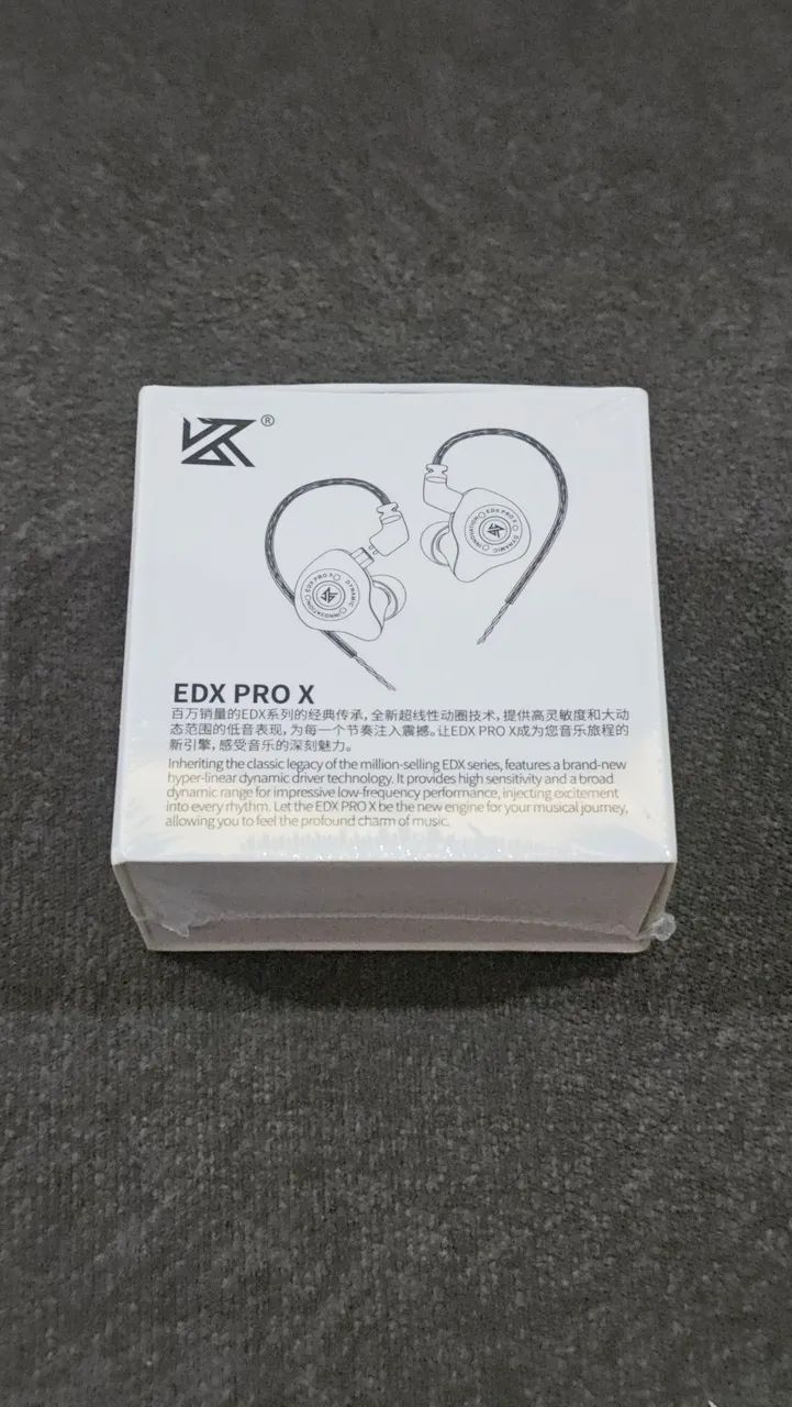 Fone ouvido KZ EDX PRO X
