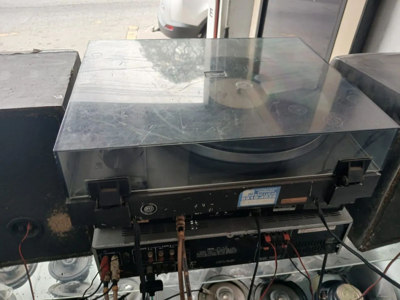 Toca Discos Gradiente Spect-65 Funcionando Perfeitamente  - Foto 5