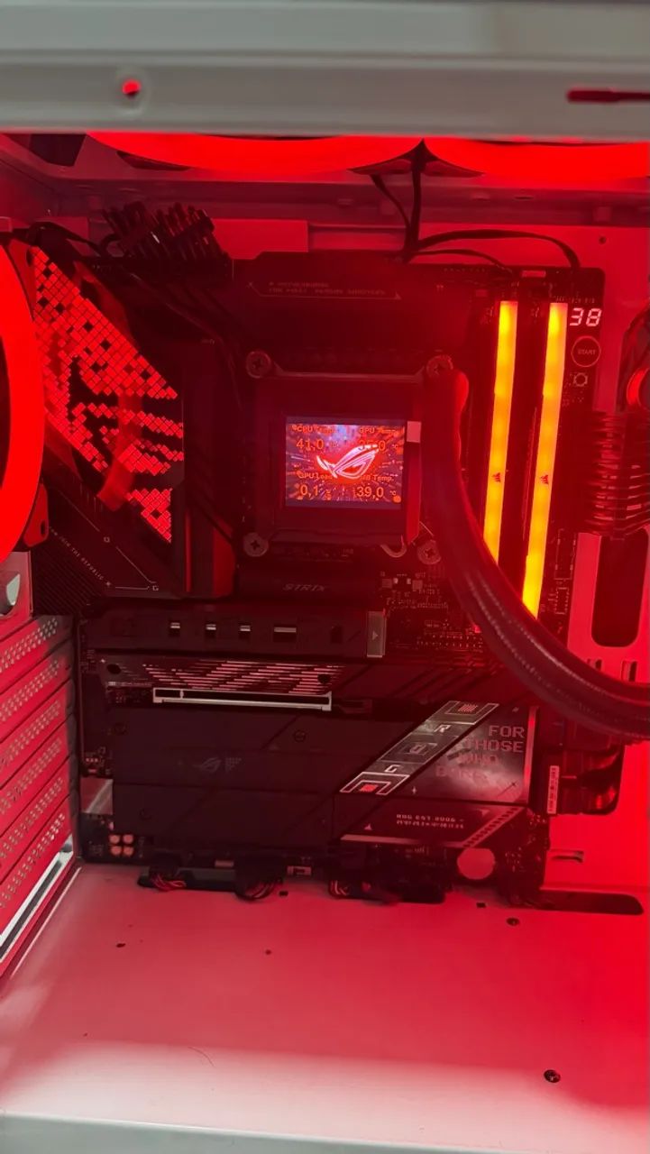 Placa Mãe Rog Strix Z890-e Gaming Wifi7 + Core Ultra 285k - Foto 5