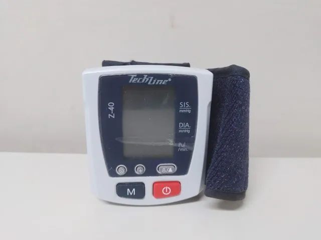 Aparelho De Medir Pressão Arterial Digital Tech Line Z40 