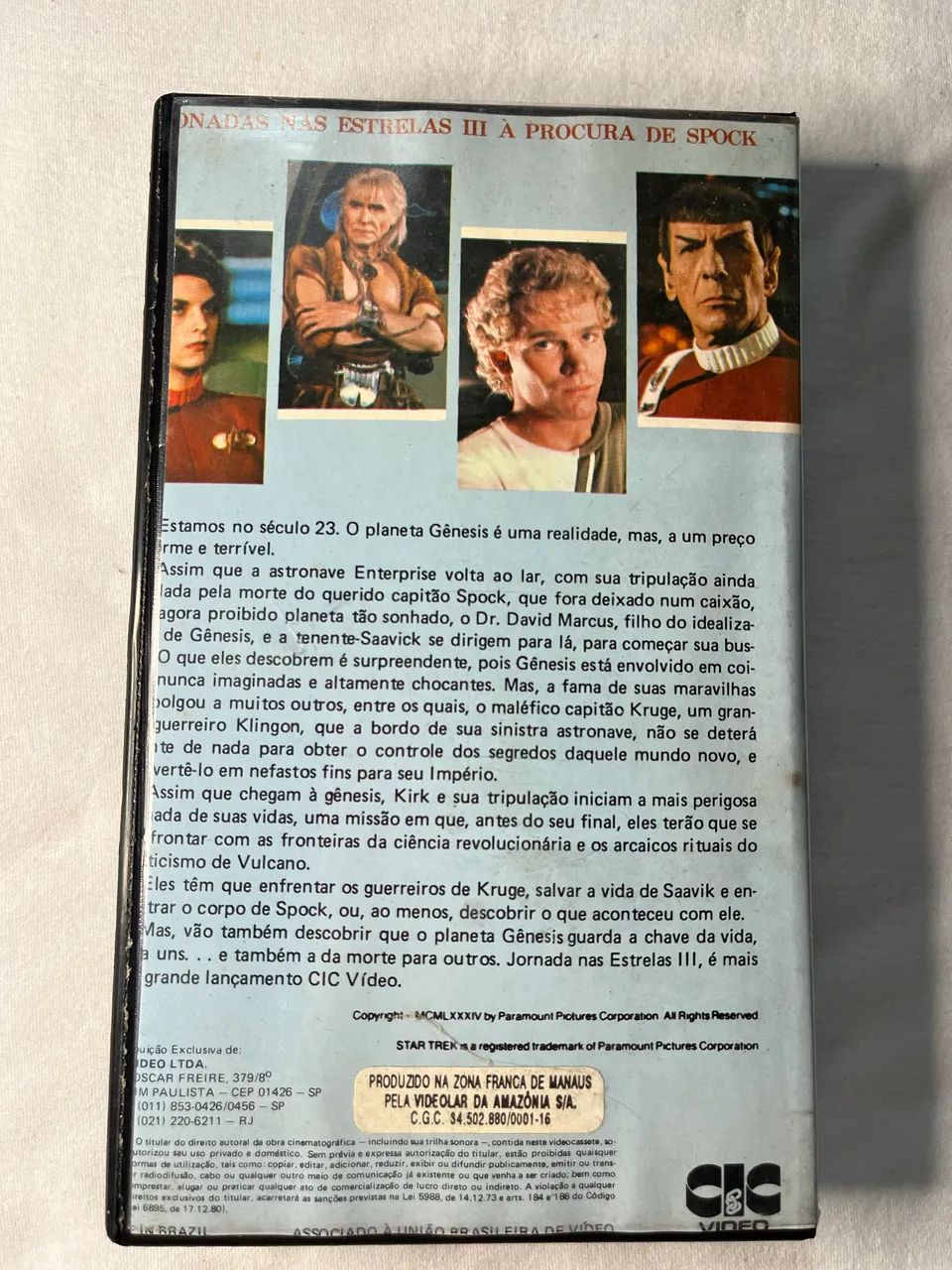 Vhs jornada nas estrelas 3  - Foto 3