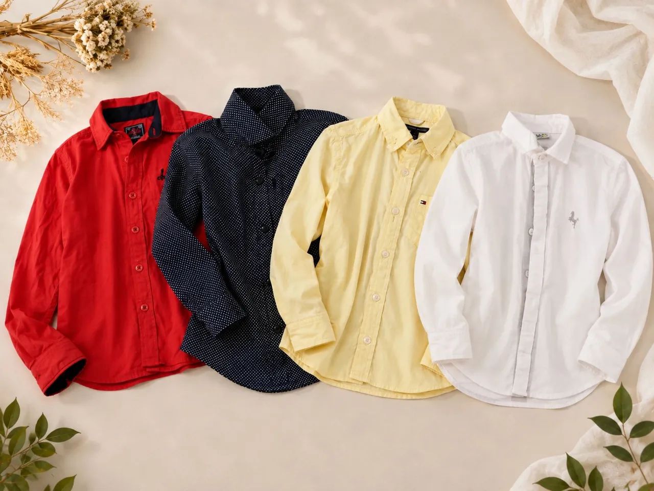 Camisa social infantil 