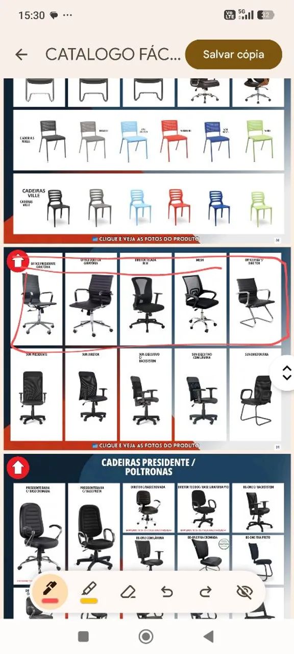 Quer consertar cadeiras com reposição de peças  - Foto 2