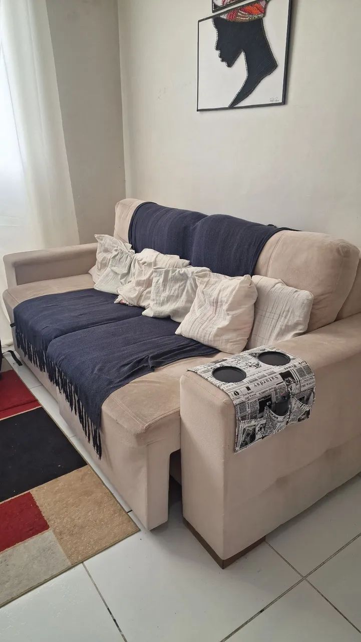 Vendo sofá 3 lugares