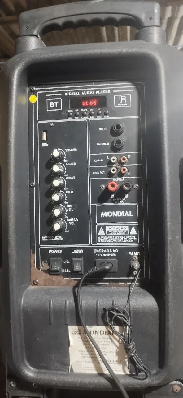 Caixa de som Mondial bluetooth sem fio - Foto 3
