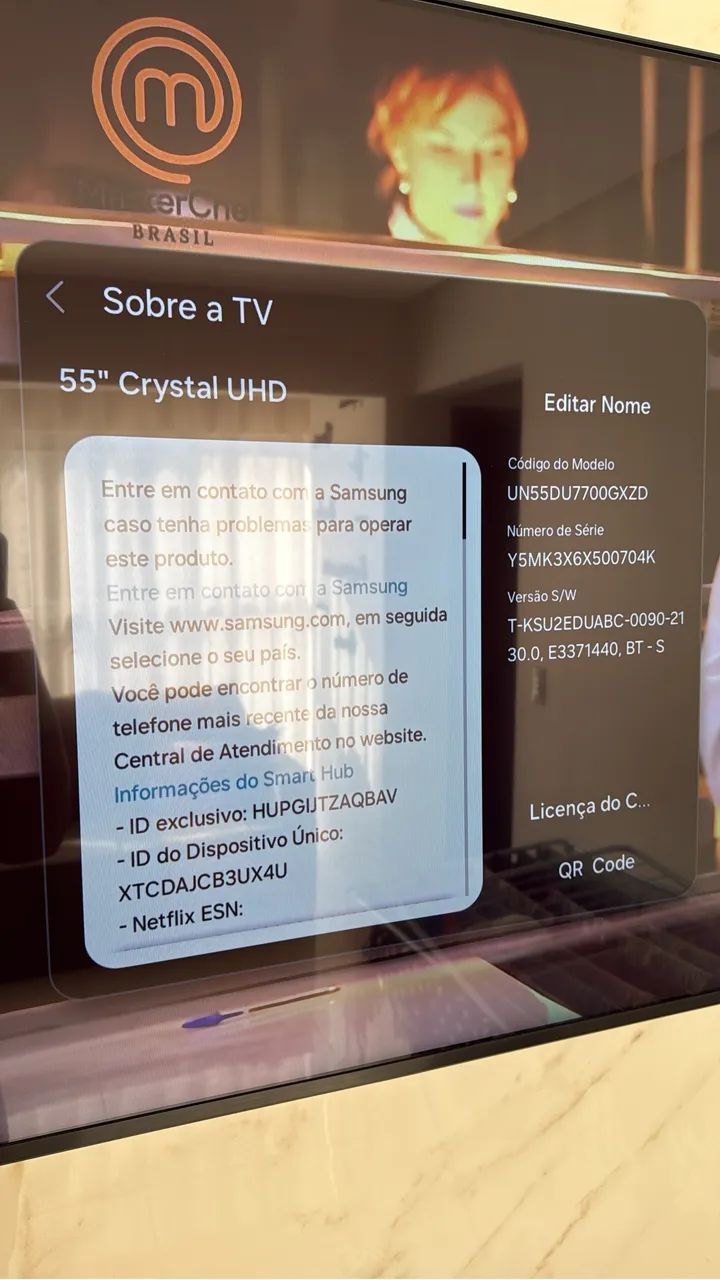 SMART TV - SAMSUNG 4K - 55P - Foto 4