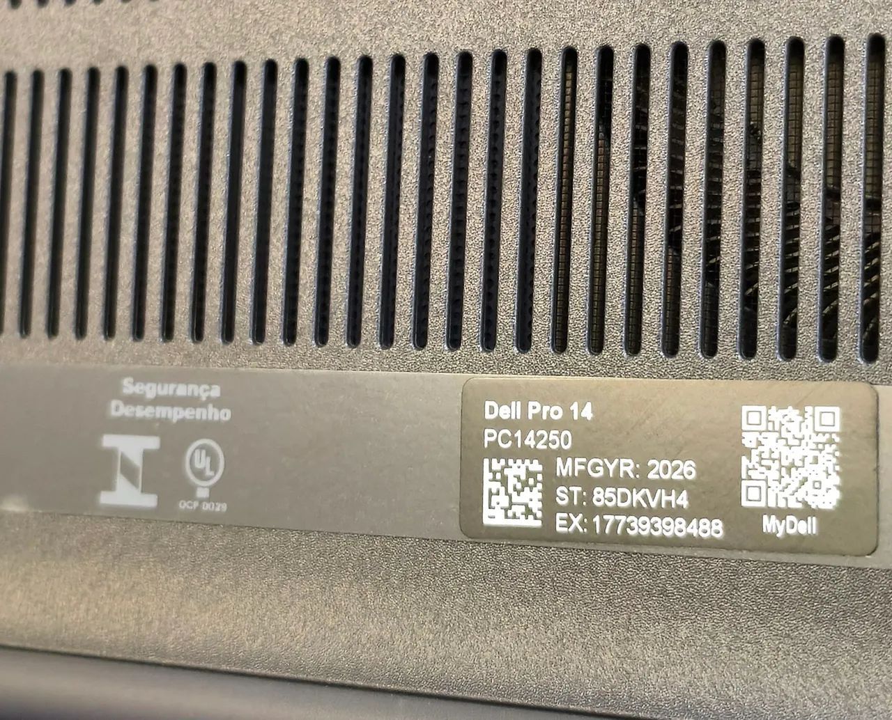 Par de Notebook's DELL PRO CORE 7 PC14250 NOVOS NA CAIXA - Foto 4