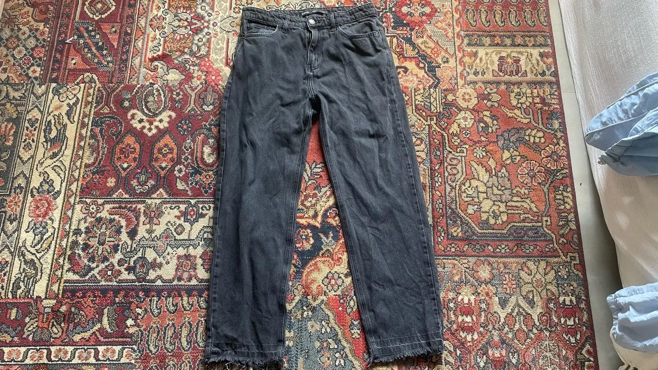 calça jeans baggy