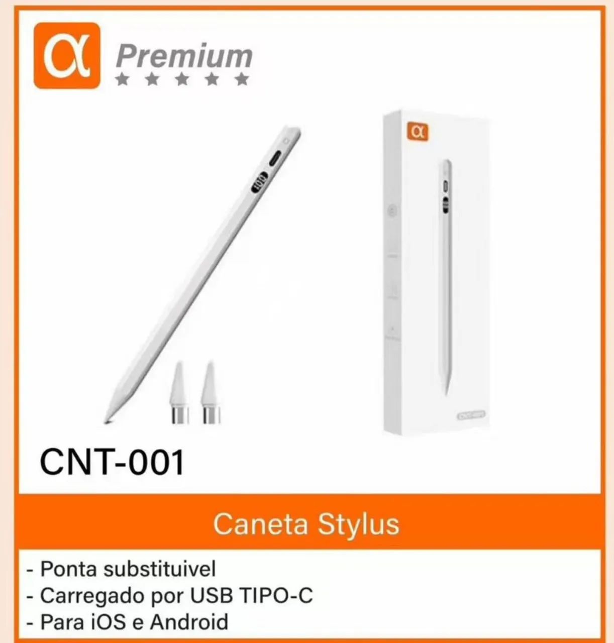 Caneta toch universal para tablet celular ipad  - Foto 2