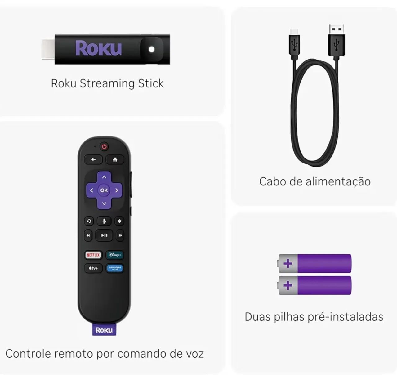 Roku Streaming Stick HD/FHD - Foto 2