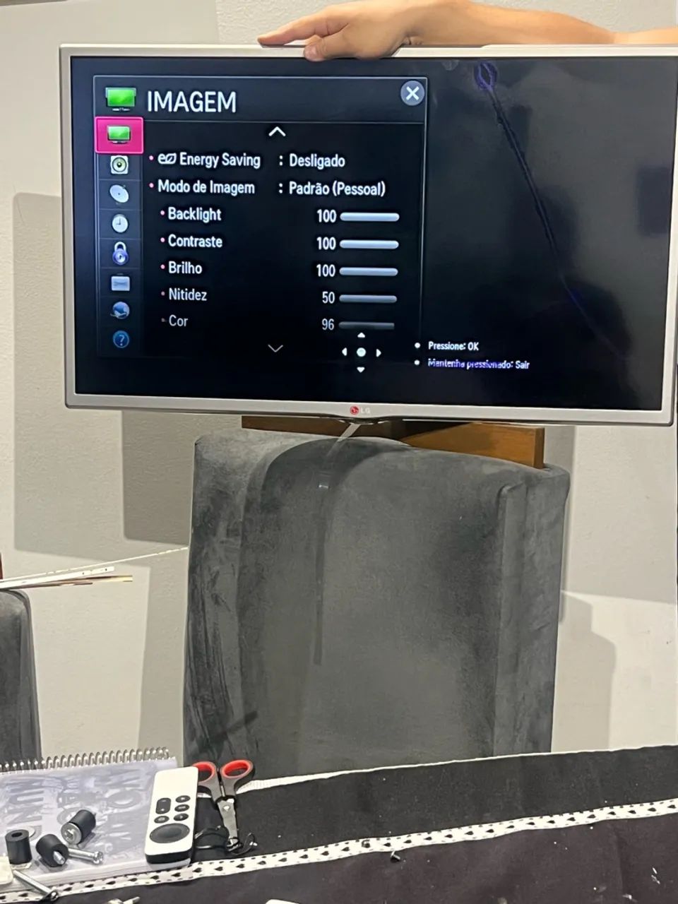 Tv smart LG 32 polegadas 32LB580B - Foto 3