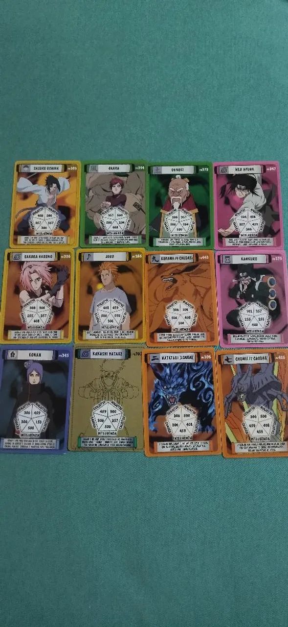Figurinhas Naruto
