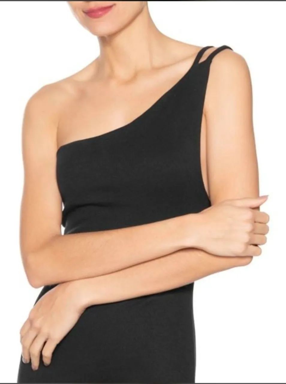 Vestido canelado Farm 