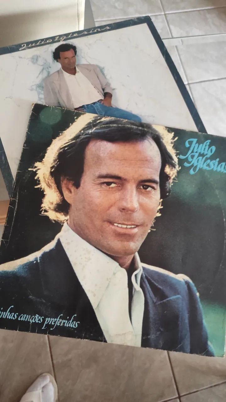 Kit com 6 discos Júlio Iglesias relíquia  - Foto 2