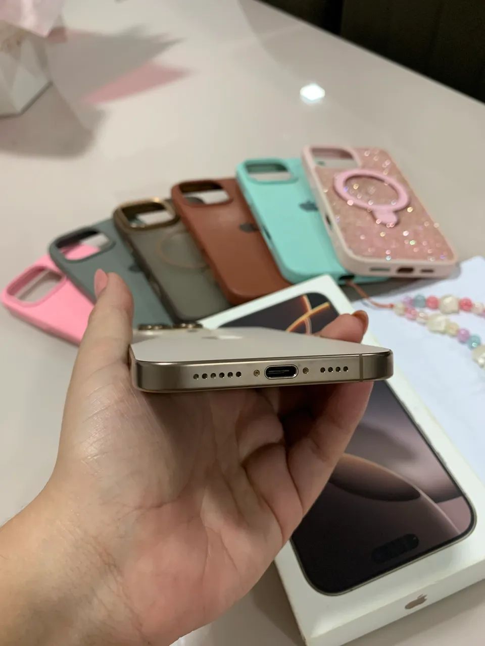 IPHONE 16 PRO MAX CAIXA E NOTA  - Foto 5