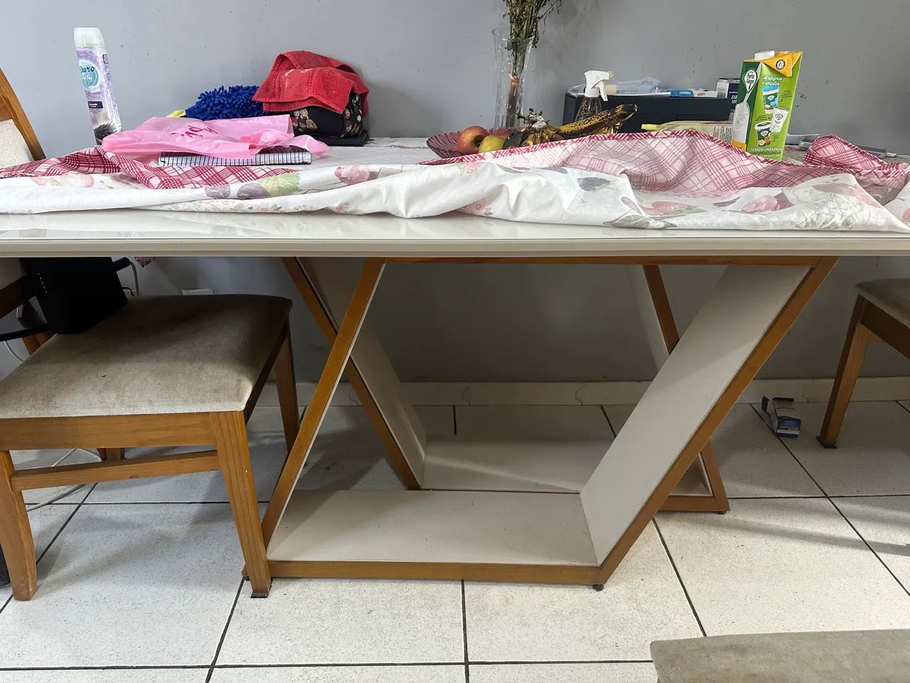 Mesa laqueada 6 lugares  - Foto 5