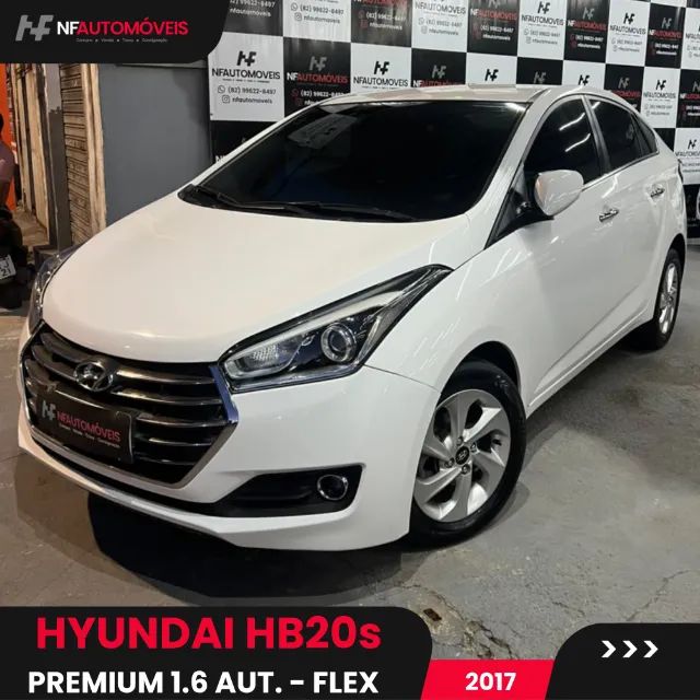 Hyundai Hb20S 1.6 PREMIUM 16V FLEX 4P AUTOMÁTICO 2017