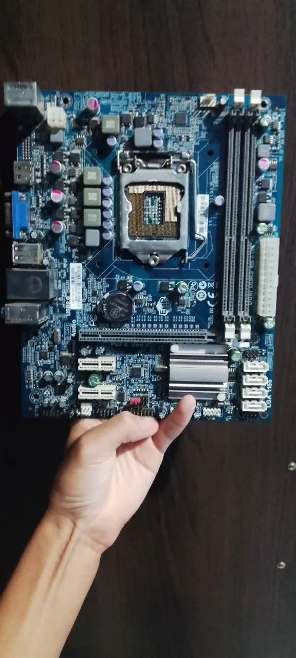 Vendo placa mãe LGA 1155 no ESTADO - Foto 2