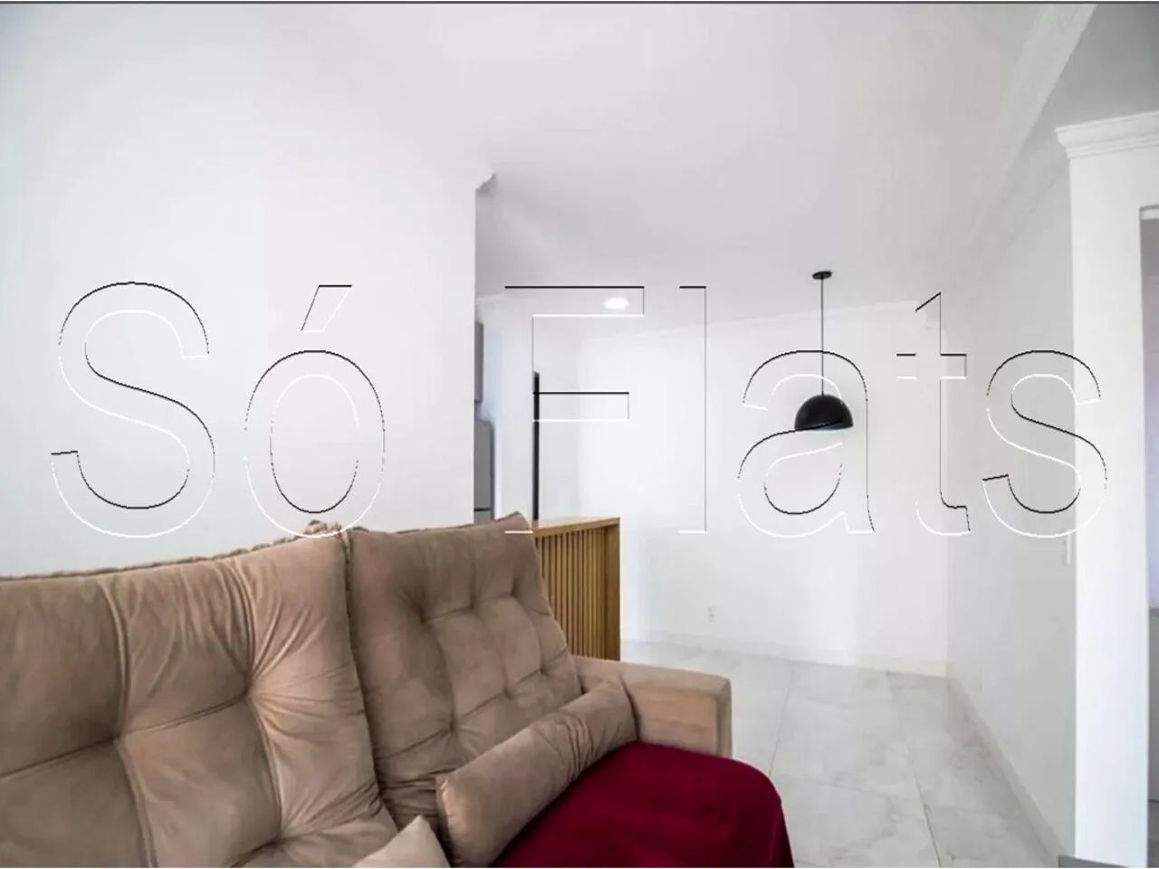 Apartamento mobiliado 2 dormitórios com suíte e vaga no Morumbi - Foto 4