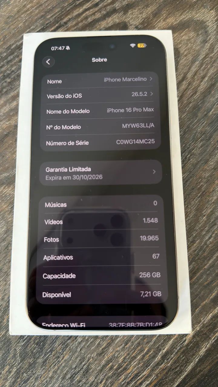 iPhone 16 Pro Max 256gb+100%bat+Garantia!  - Foto 5