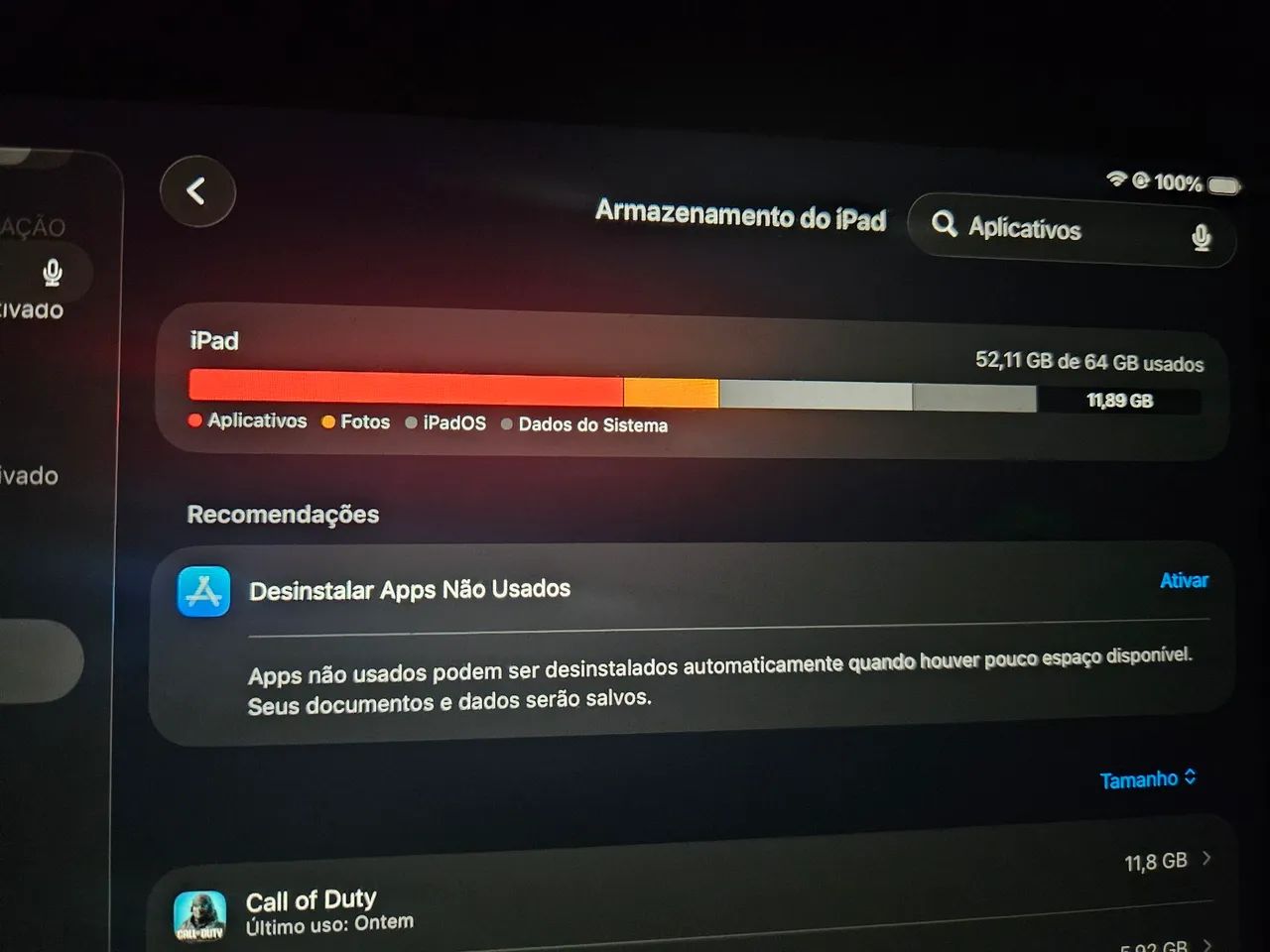 Ipad 9 64gb com função celular - Foto 2