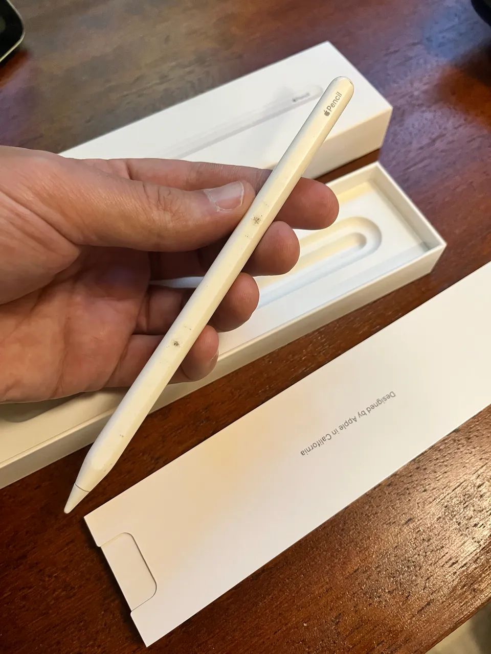 Apple Pencil 2a Geração na Caixa  - Foto 2