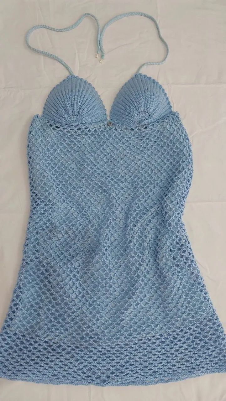 Vestido Sereia em Crochê ?