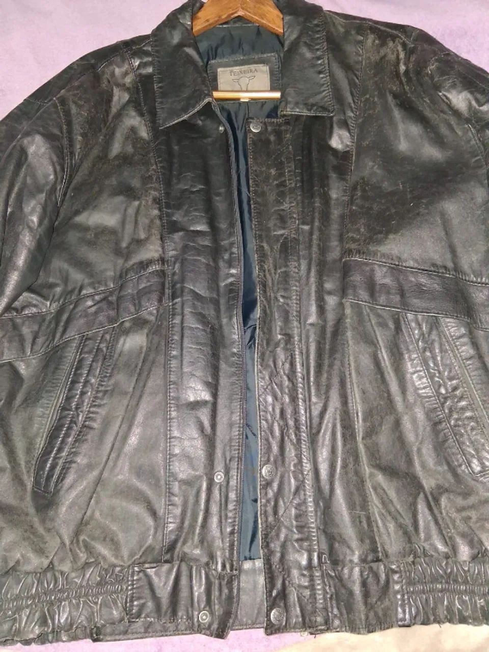 Jaqueta de couro original