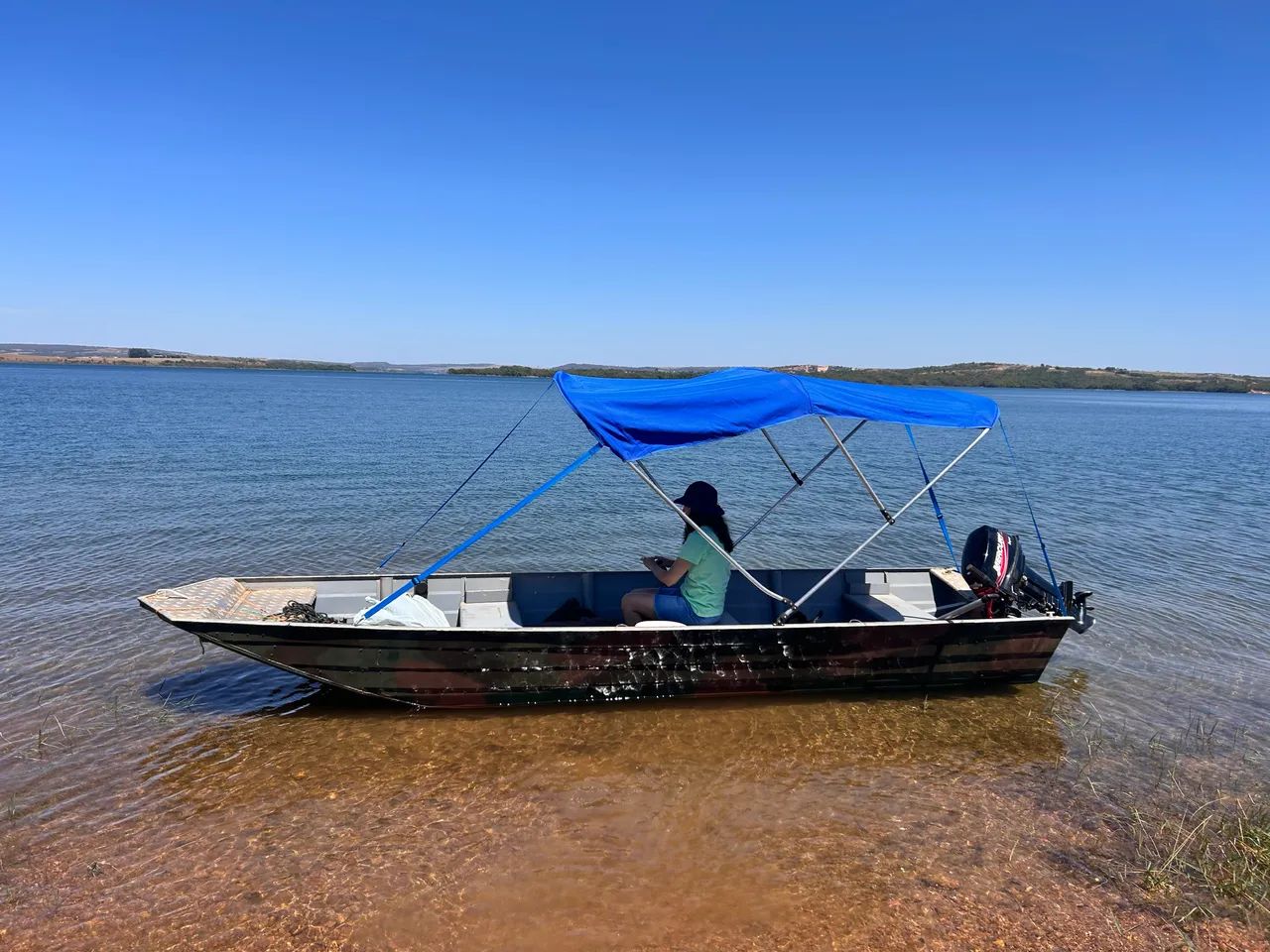 Barco 5mts c/ carretinha S/motor