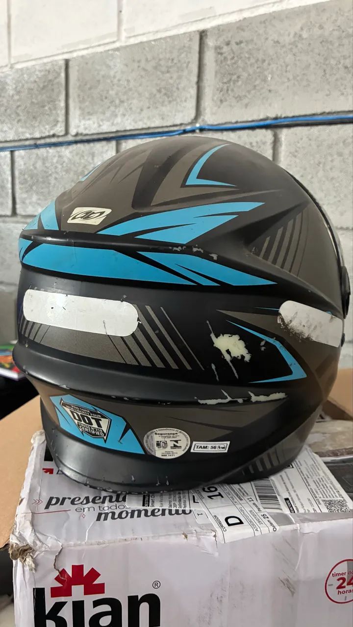 CAPACETE PRO TORK R8 TAM. 56 - Foto 2