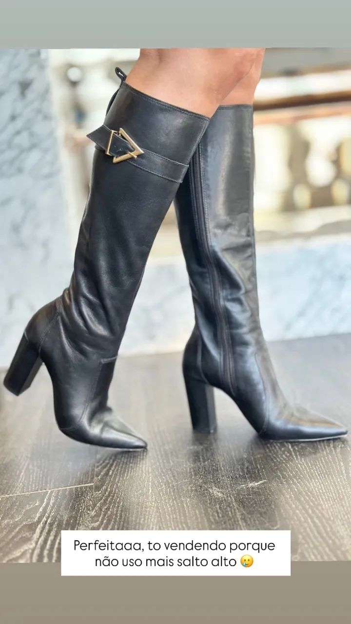 Bota Schutz de couro  - Foto 2