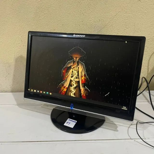 Monitor Lenovo 19" LCD Widescreen - Perfeito para Estudo, Trabalho e Câmeras - Foto 3