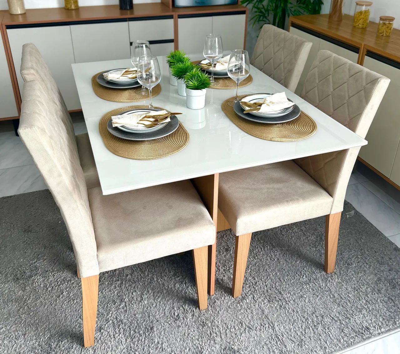 Mesa de jantar e cadeiras  - Foto 5