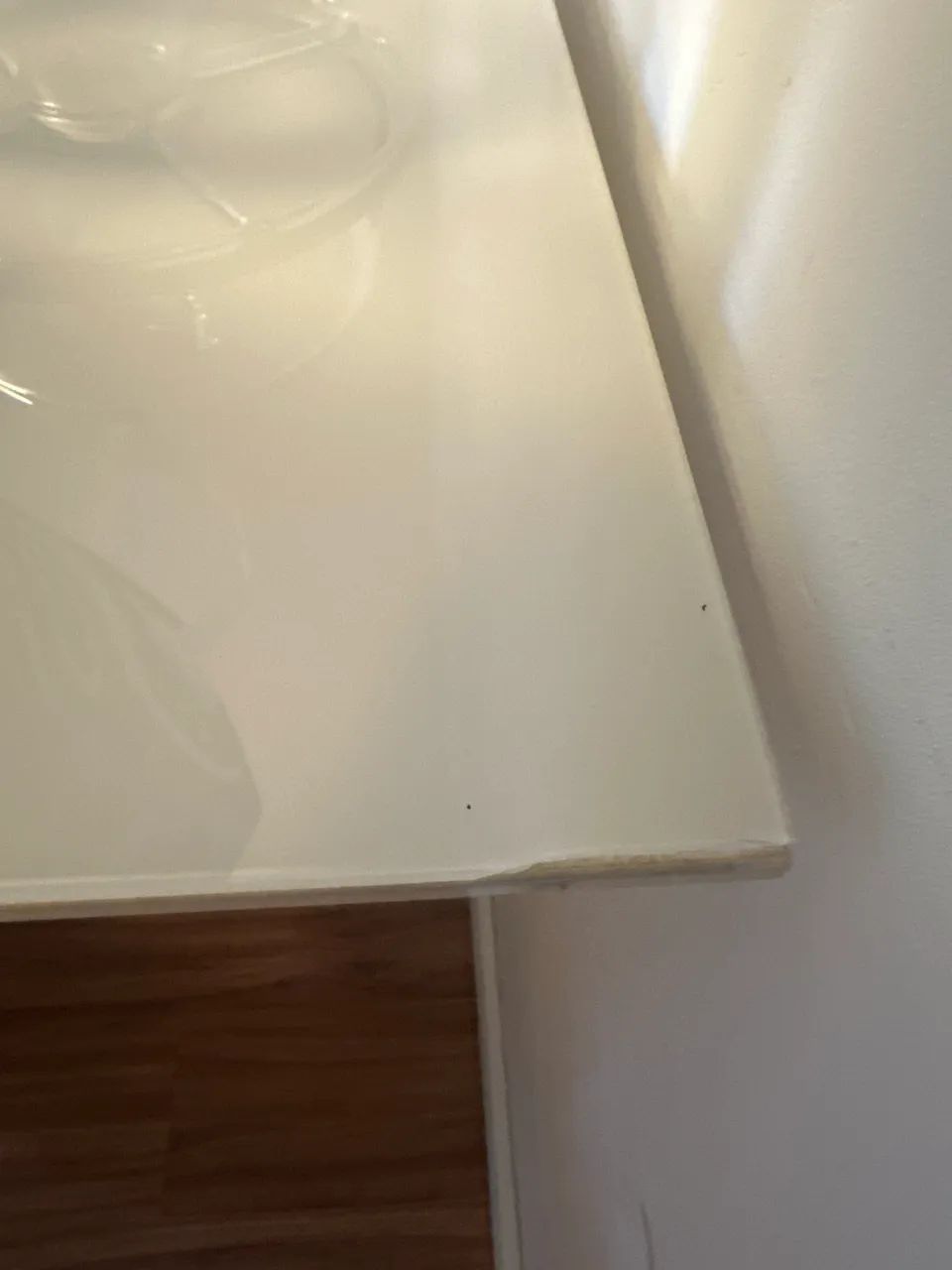 Mesa vidro branco - Foto 3