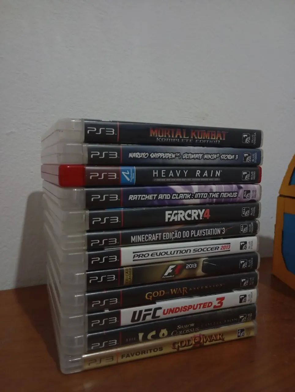 Jogos físicos de PS3