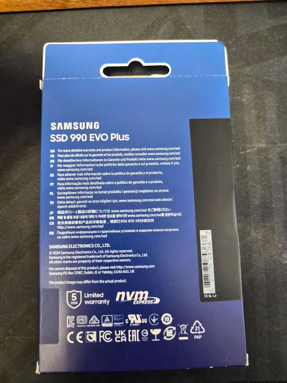 HD SSD 4TB samsung 990 evo plus - Foto 2